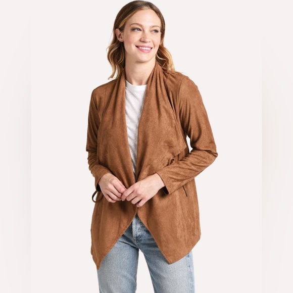 CUPCAKES AND CASHMERE Faux-Suede Naomi Jacket - Picture 3 of 11